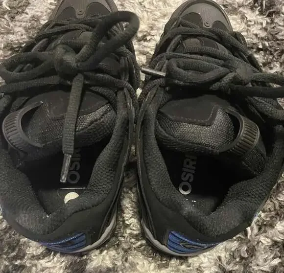 Osiris D3 2001 Skate Shoes Black/Grey/Blue - Picture 6 of 6